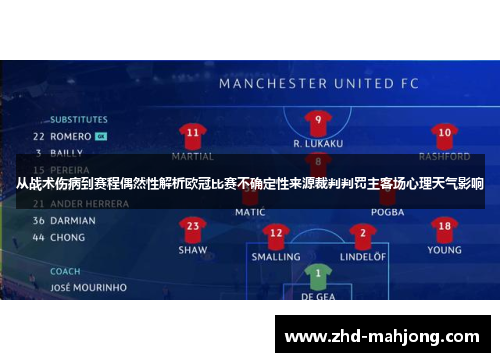 从战术伤病到赛程偶然性解析欧冠比赛不确定性来源裁判判罚主客场心理天气影响